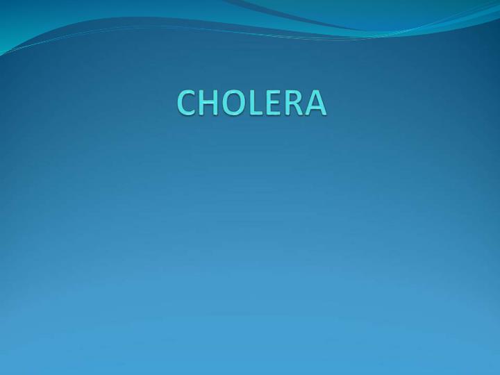 Page 1 – Cholera Notes for Diploma in Clinical Medicine and Surgery – Kenyaplex