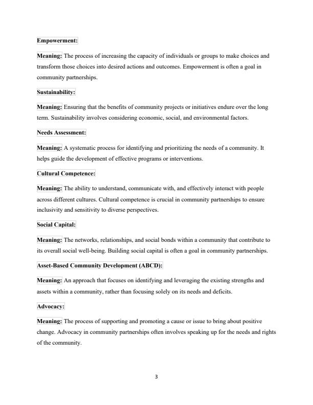 Page 2 – Community Partnership Skills Notes For Diploma in Nutrition and Dietetics Management – Kenyaplex