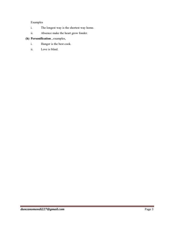 Page 3 – Comprehensive and simplified Form 4 English Notes – Kenyaplex