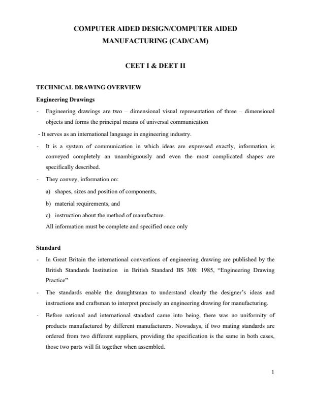 Page 1 – Computer Aided Drawing (CAD) and Design Notes – Kenyaplex