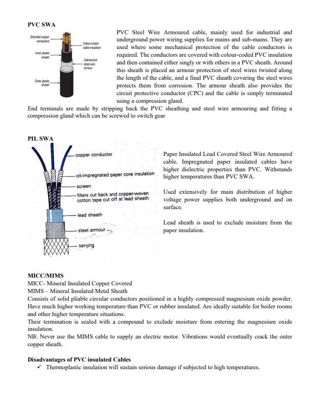 Page 3 – Conductors and Cable Joints Notes: Craft Certificate in Electrical and Electronics Engineering – Kenyaplex
