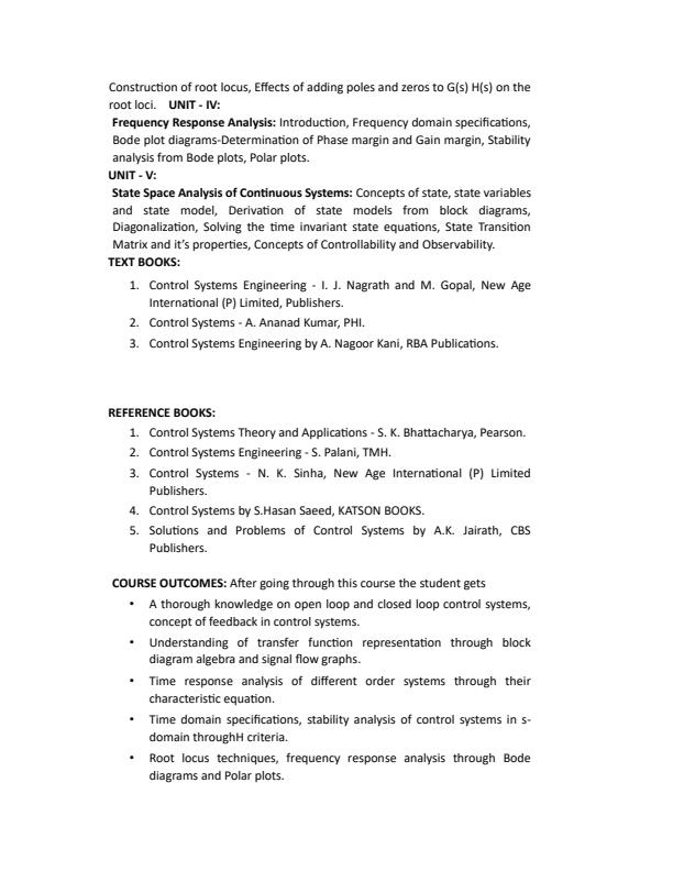 Page 3 – Control Systems Notes for Diploma in Electrical and Electronics Engineering Module II – Kenyaplex