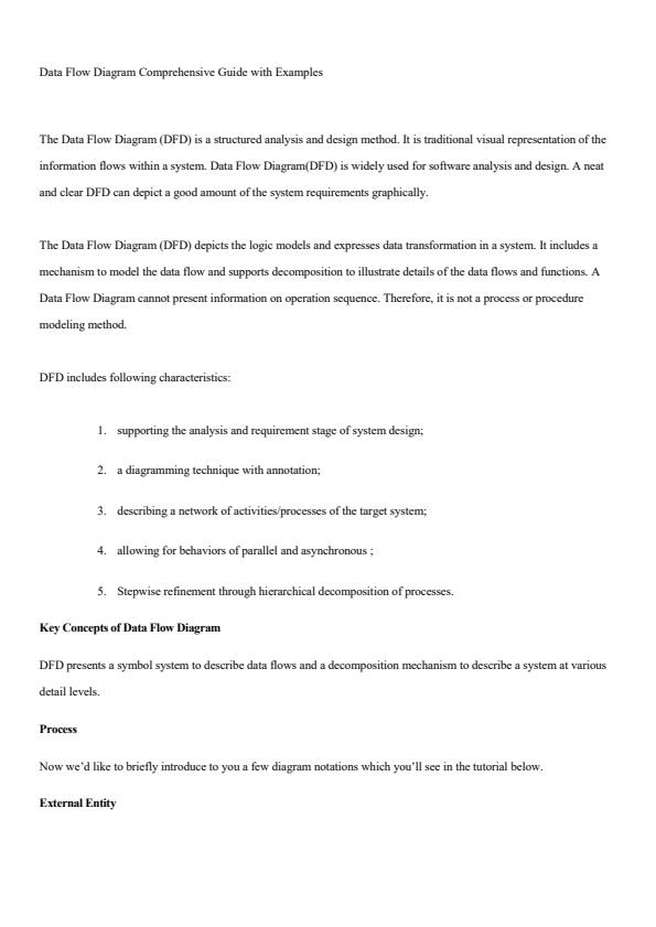 Page 1 – Data Flow Diagram Comprehensive Guide with Examples – Kenyaplex