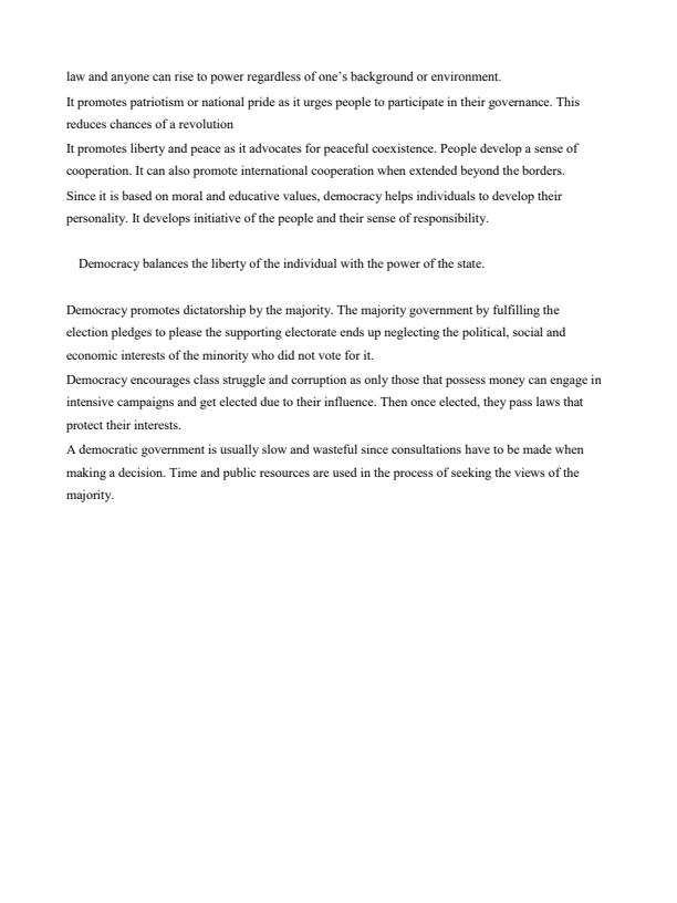 Page 2 – Democracy and Human Rights Notes: Form 2 History and Government – Kenyaplex