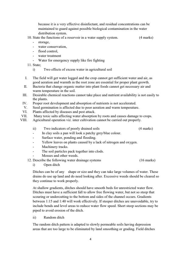 Page 4 – Diploma in General Agriculture: Sample KNEC Revision Questions and Answers – Kenyaplex