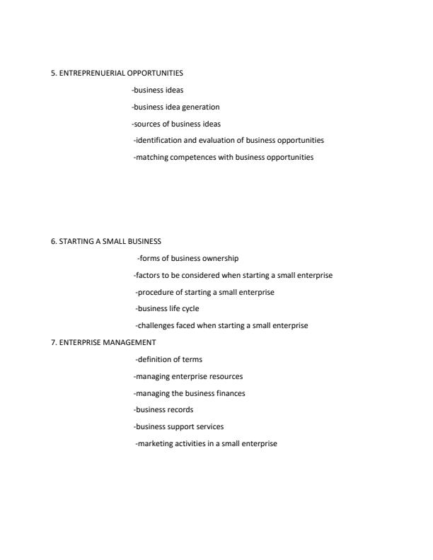 Page 2 – Diploma in Information Communication Technology: Entrepreneurship Notes – Kenyaplex