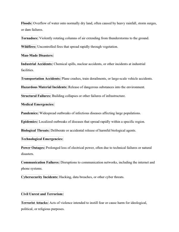 Page 3 – Diploma in Nutrition and Dietetics Management: Nutrition in Emergencies Notes – Kenyaplex