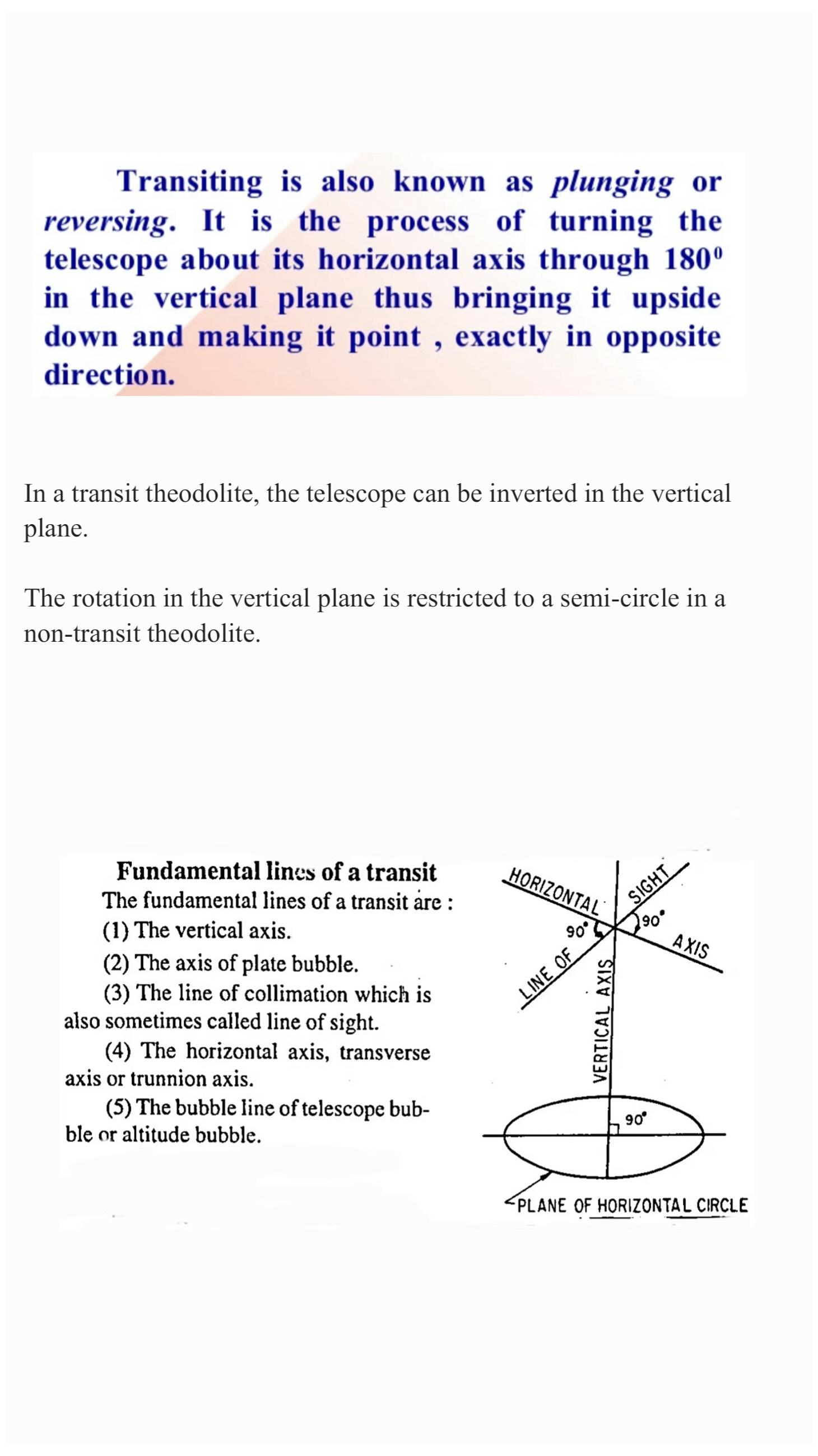 Page 4 – Diploma in Quantity Surveying -Theodolite Notes  – Kenyaplex