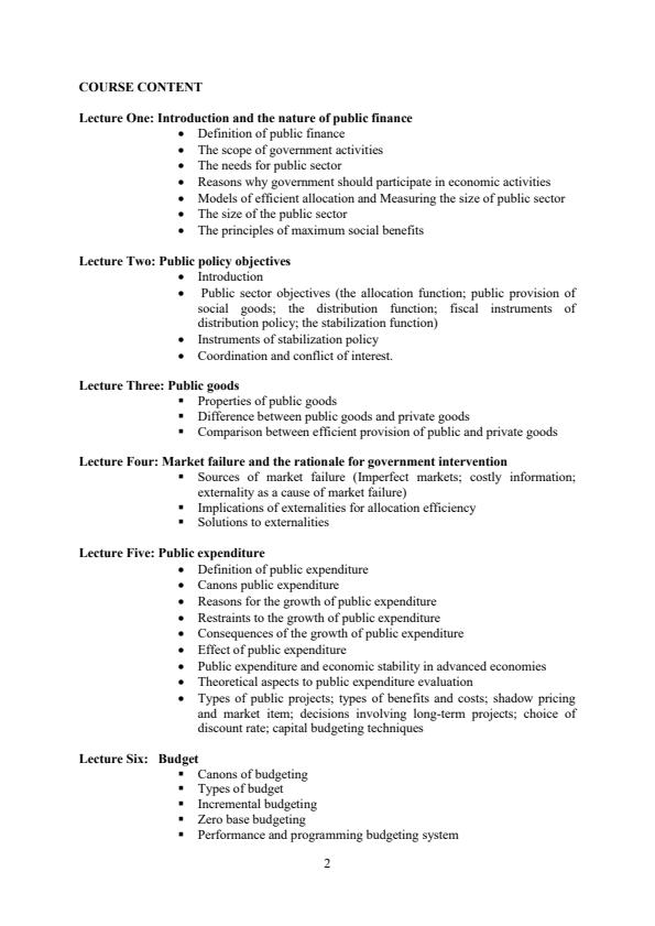 Page 2 – EAE 313: Public Finance Notes – Kenyaplex