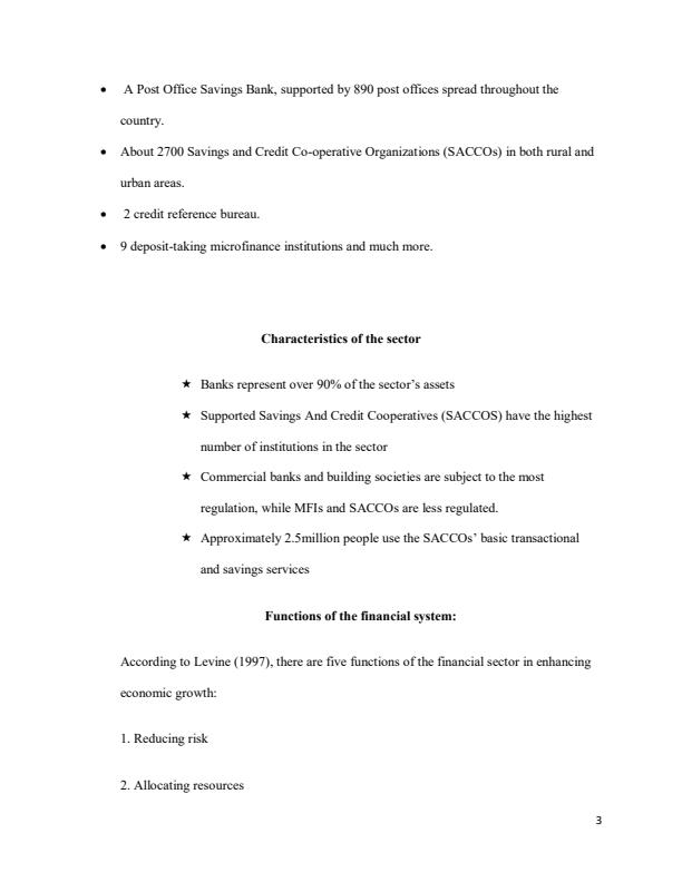 Page 3 – EAE 403: Financial Economics - Kenya