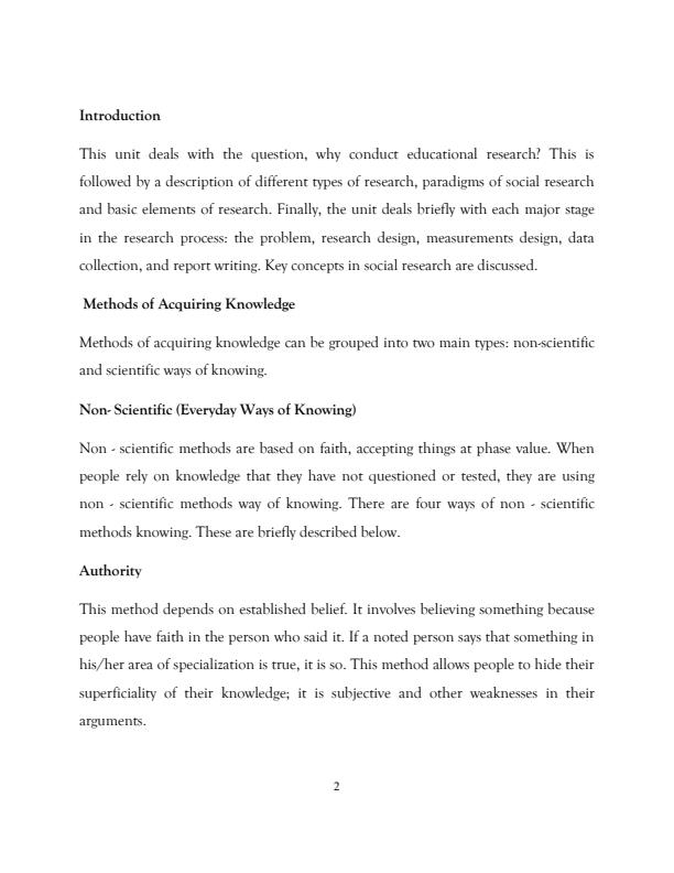 Page 2 – EBCU 001 Research Methodology Notes – Kenyaplex