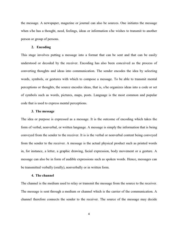 Page 4 – EMP 401: Educational Management and Leadership Communication Notes – Kenyaplex