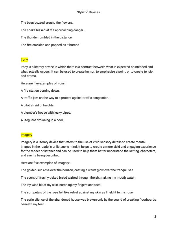 Page 3 – English Literature Stylistic Devices Explanations and Examples – Kenyaplex