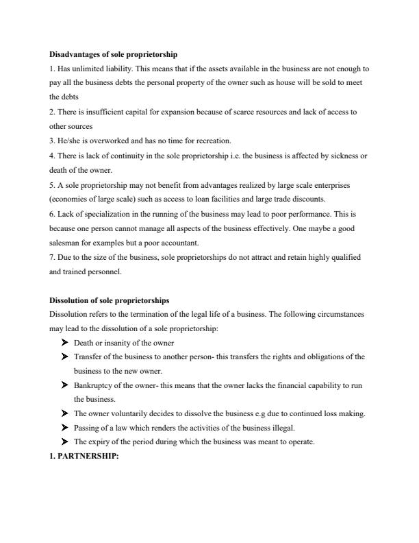 Page 3 – Entrepreneurship Notes on Starting a Small Business – Kenyaplex