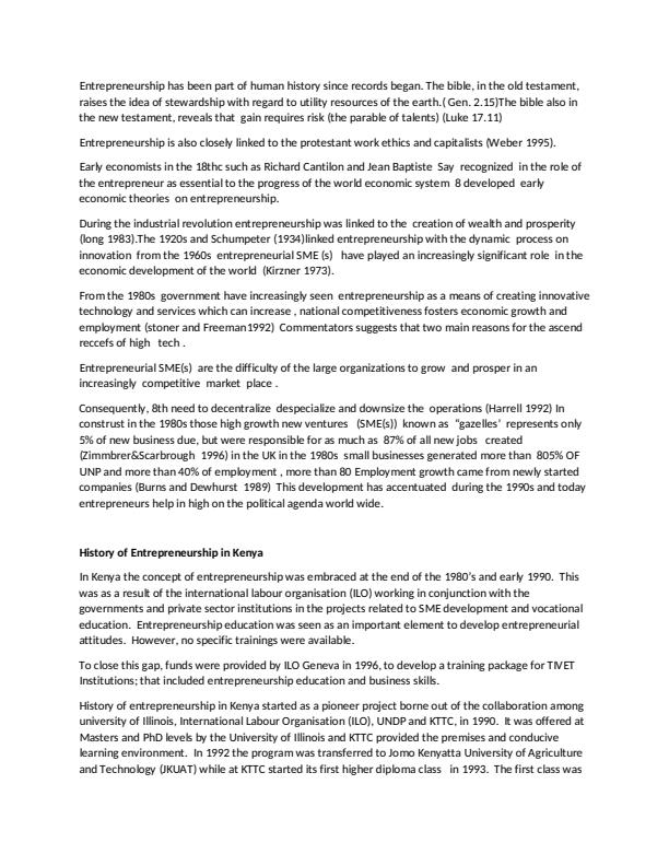Page 4 – Entrepreneurship Notes  – Kenyaplex