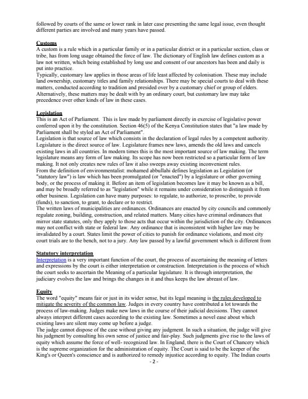 Page 2 – Estimation and Tendering Notes: Craft Certificate in Electrical and Electronics Engineering module II – Kenyaplex