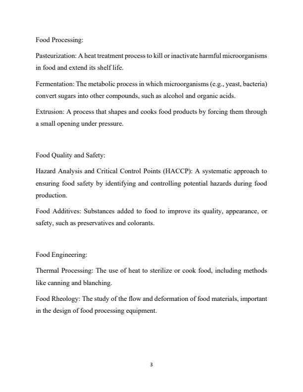 Page 2 – Food Science Notes for Certificate in Nutrition and Dietetics – Kenyaplex