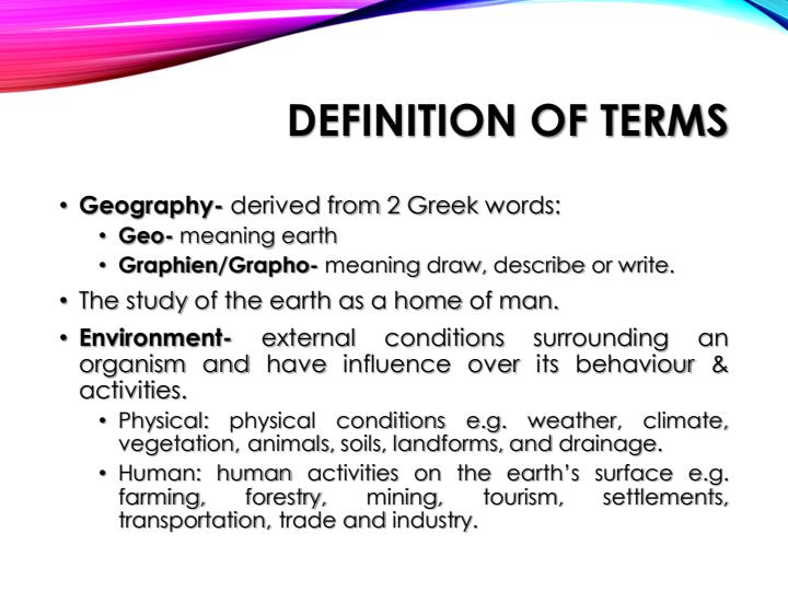 Page 2 – Form 1 Geography PowerPoint Notes on Introduction to Geography – Kenyaplex
