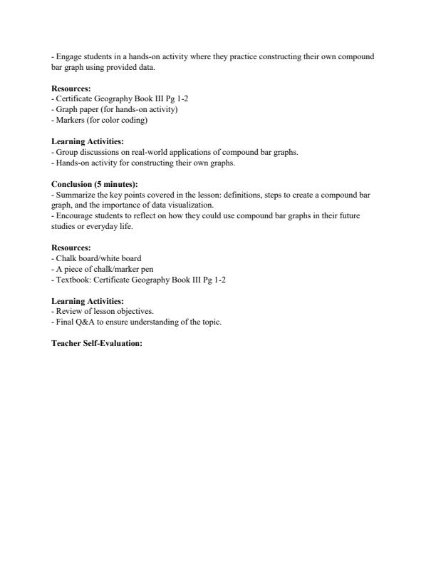 Page 2 – Form 3 Geography Lesson Plans Term 1 – Kenyaplex