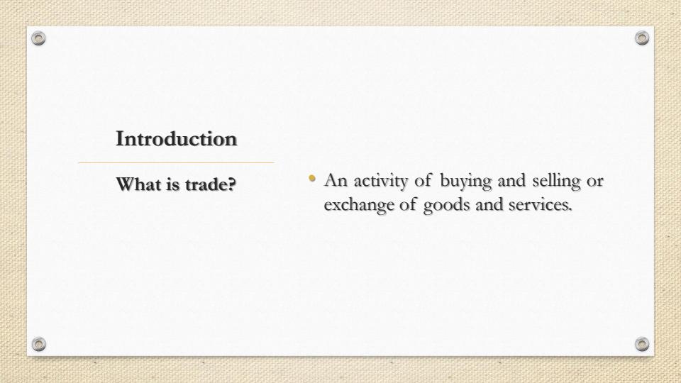 Page 2 – Form 4 Geography PowerPoint Notes on Trade – Kenyaplex