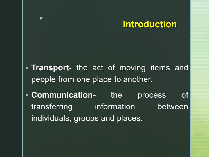 Page 2 – Form 4 Geography PowerPoint Notes on Transport and Communication – Kenyaplex