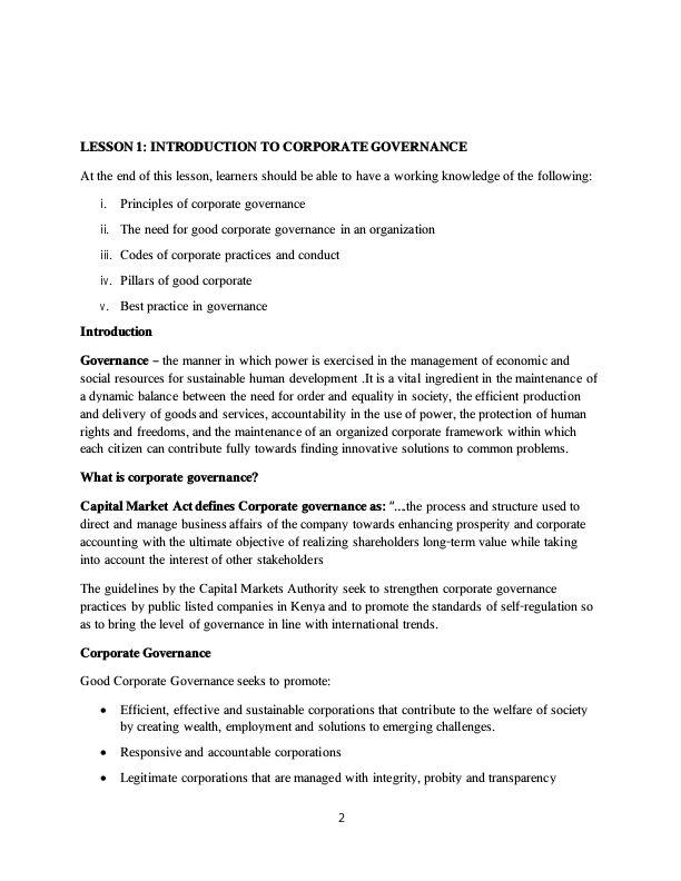 Page 2 – Governance and Ethics Notes-1 – Kenyaplex