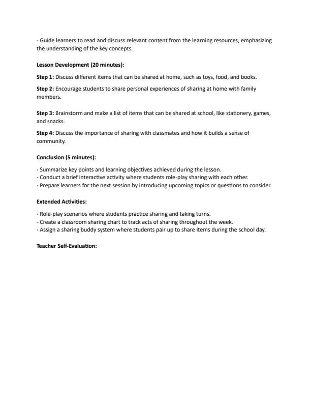 Page 4 – Grade 1 CRE Lesson Plans Term 3 – Kenyaplex