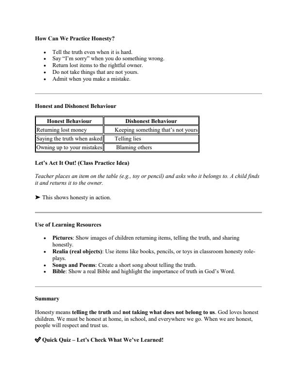 Page 2 – Grade 1 CRE Notes Term 3 – Kenyaplex