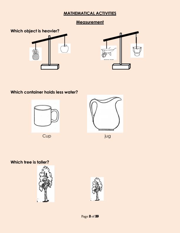 Page 3 – Grade 1 December Holiday Assignments 2023 Set 1 – Kenyaplex