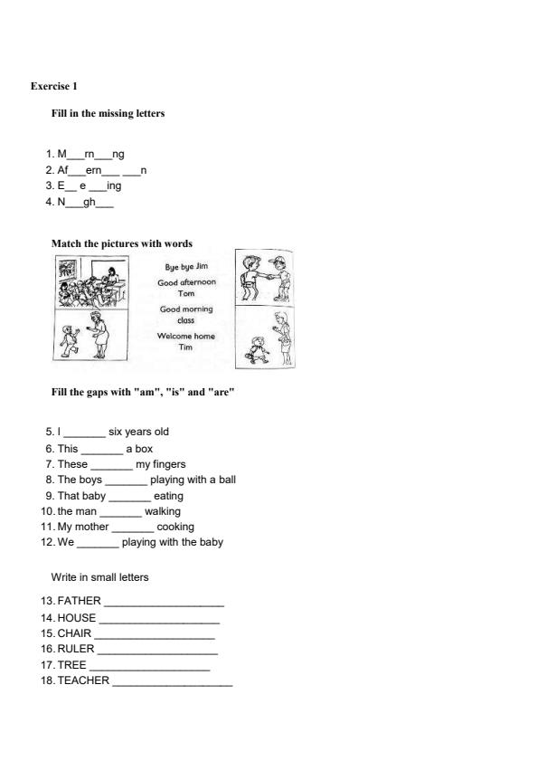 Page 1 – Grade 1 English Topical Questions and Answers – Kenyaplex