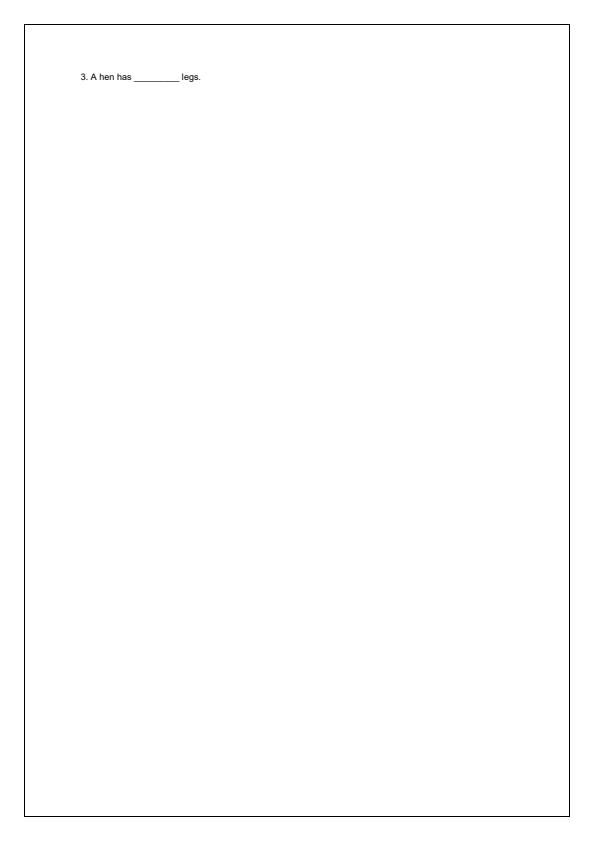 Page 2 – Grade 1 Mathematics August 2024 Holiday Assignment – Kenyaplex