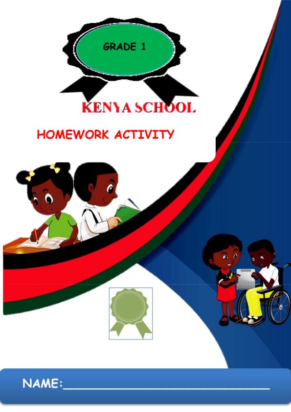 Page 1 – Grade 1 November/December 2025 Holiday Assignments - Set – Kenyaplex