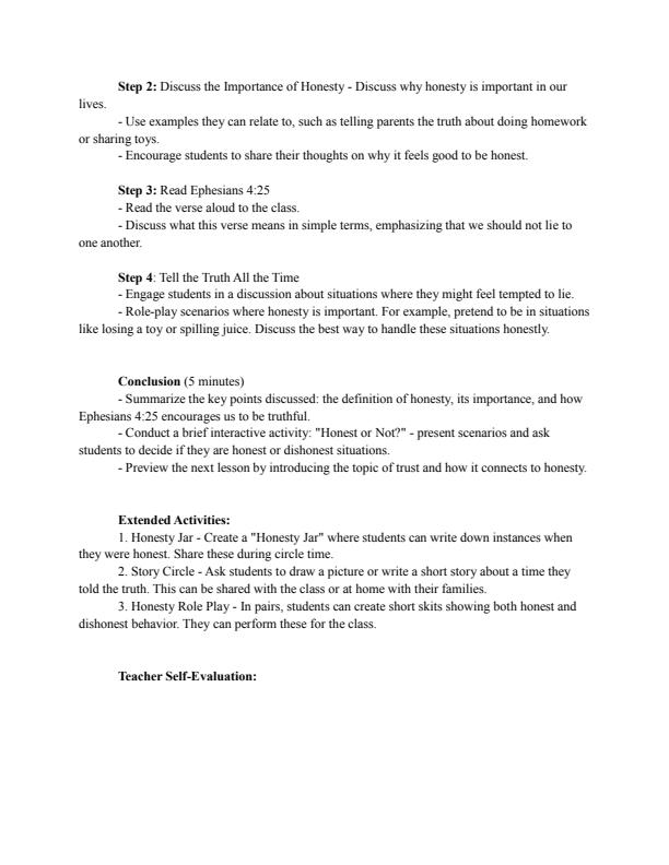 Page 2 – Grade 1 Rationalized CRE Lesson Plans Term 3 - Growing in Christ – Kenyaplex