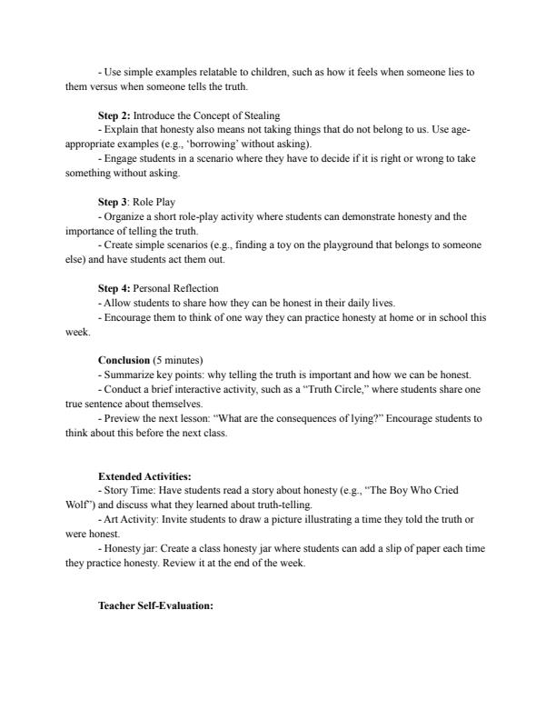 Page 4 – Grade 1 Rationalized CRE Lesson Plans Term 3 - Growing in Christ – Kenyaplex