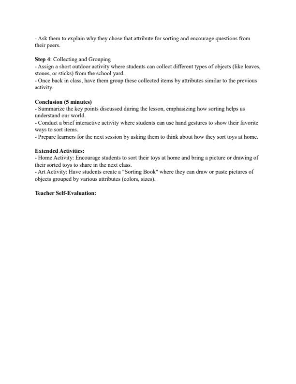 Page 4 – Grade 1 Rationalized Mathematics Lesson Plans Term 1 – Kenyaplex