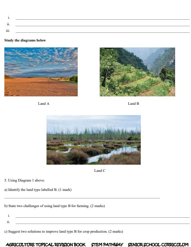 Page 3 – Grade 10 Agriculture Topical Questions – Kenyaplex