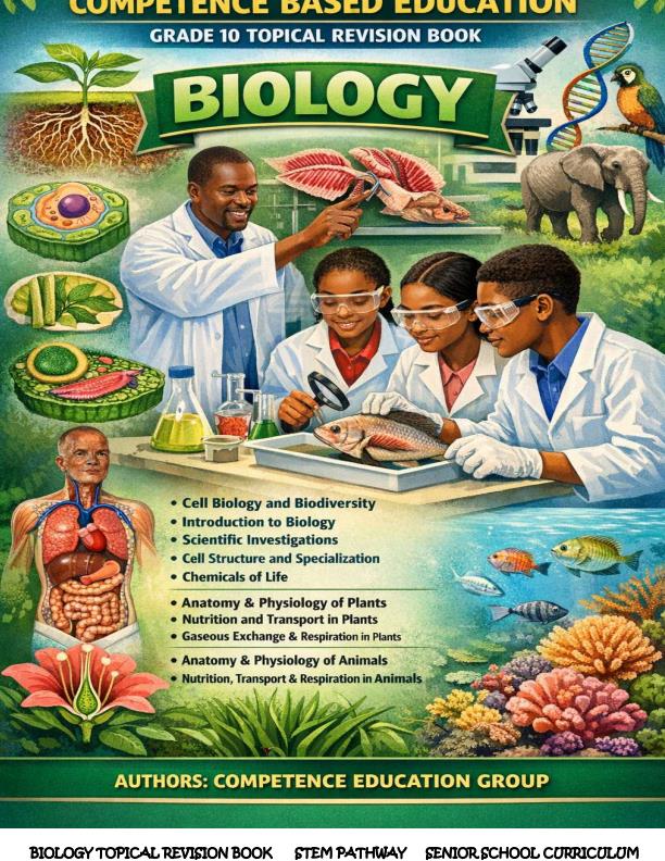 Page 1 – Grade 10 Biology Topical Questions – Kenyaplex