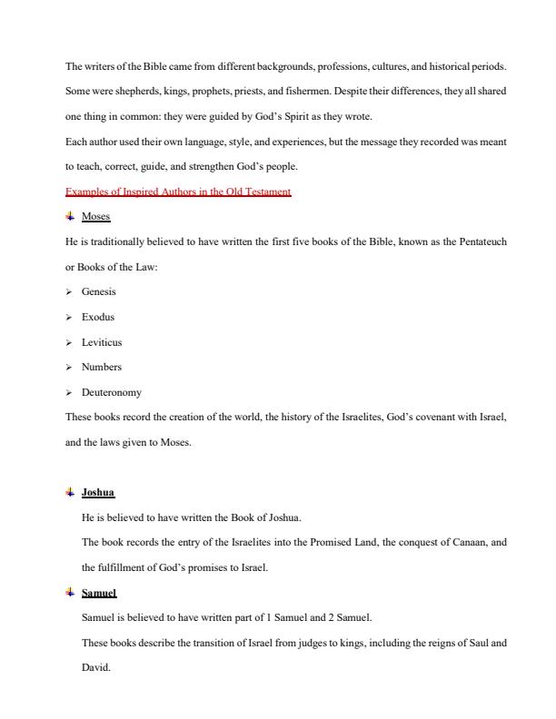 Page 4 – Grade 10 CRE Notes Term 1, 2 and 3 – Kenyaplex