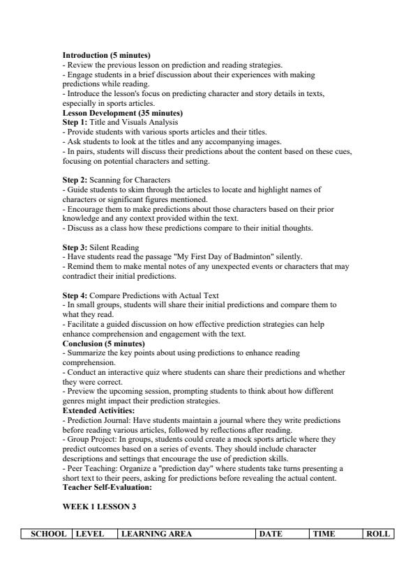 Page 3 – Grade 10 English Lesson Plans Term 3 - Moran Skills in English – Kenyaplex