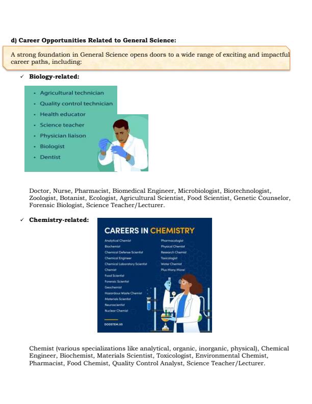 Grade 10 General Science Notes Term 1, 2 and 3 - 18363