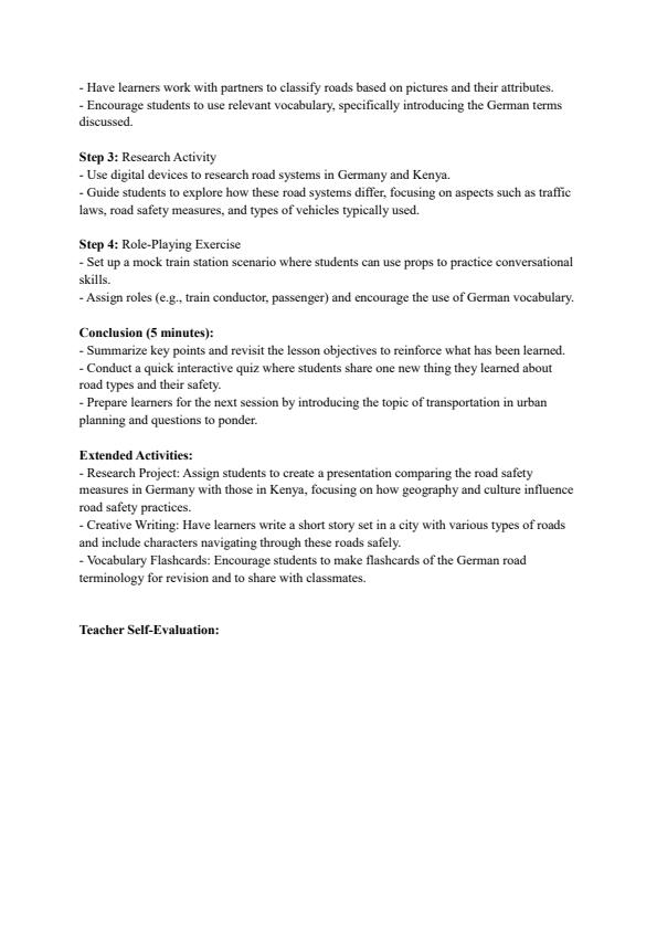 Page 4 – Grade 10 German Lesson Plans Term 3 – Kenyaplex
