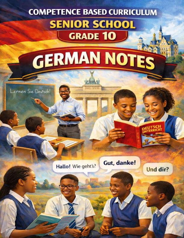 Page 1 – Grade 10 German Notes (Term 1, Term 2, Term 3) – Kenyaplex