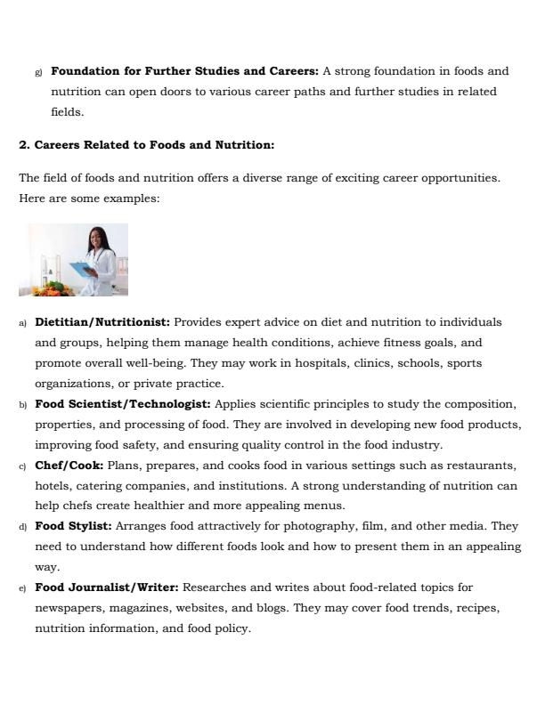 Page 4 – Grade 10 Home Science Notes (Term 1, 2 and 3) – Kenyaplex