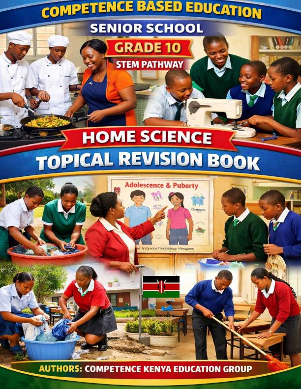 Page 1 – Grade 10 Home Science Topical Questions – Kenyaplex