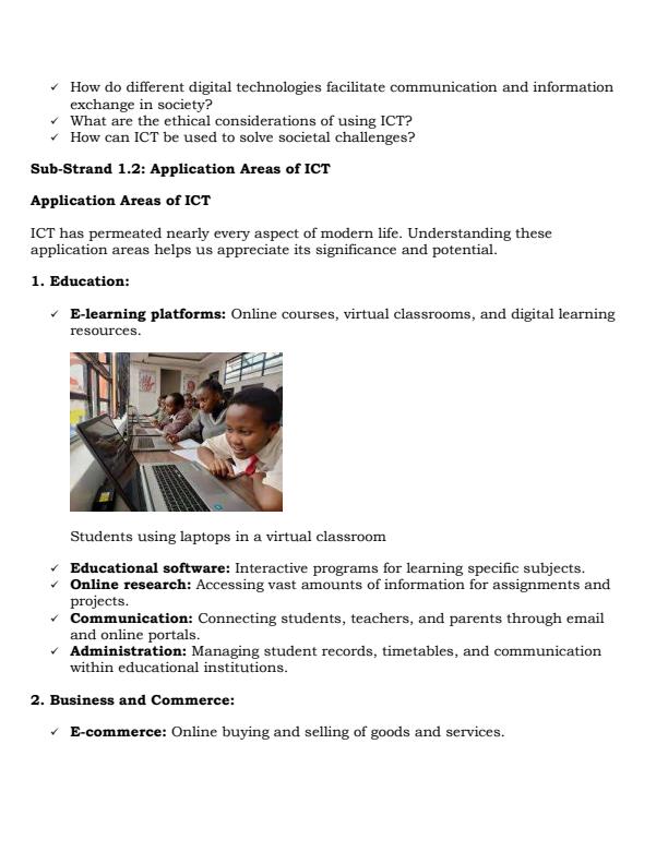 Page 4 – Grade 10 ICT Notes Term 1, 2 and 3 – Kenyaplex