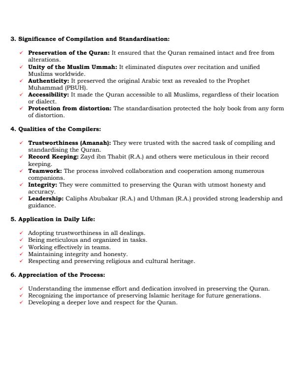 Page 4 – Grade 10 Islamic Religious Education (IRE) Notes Term 1, Term 2,  Term 3 – Kenyaplex