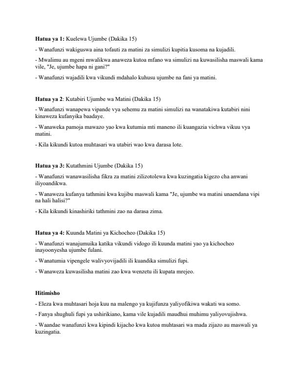 Page 2 – Grade 10 Kiswahili Lesson Plans Term 1 – Kenyaplex