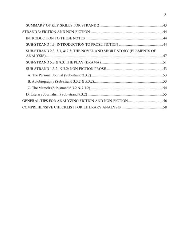 Page 3 – Grade 10 Literature in English Notes Term 1, Term 2, Term 3 – Kenyaplex