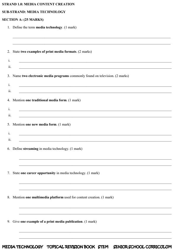 Page 2 – Grade 10 Media Technology Topical Questions – Kenyaplex