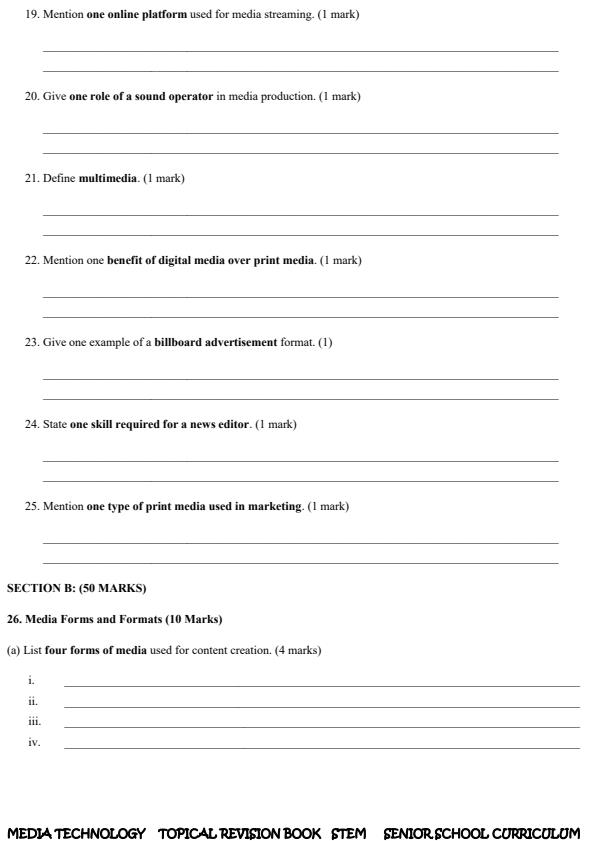 Page 4 – Grade 10 Media Technology Topical Questions – Kenyaplex